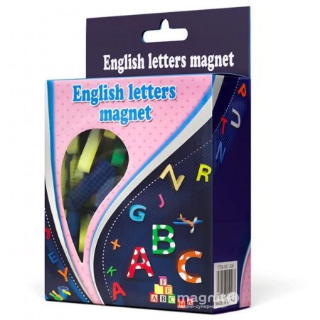 الأحرف الإنجليزية مغناطيسية